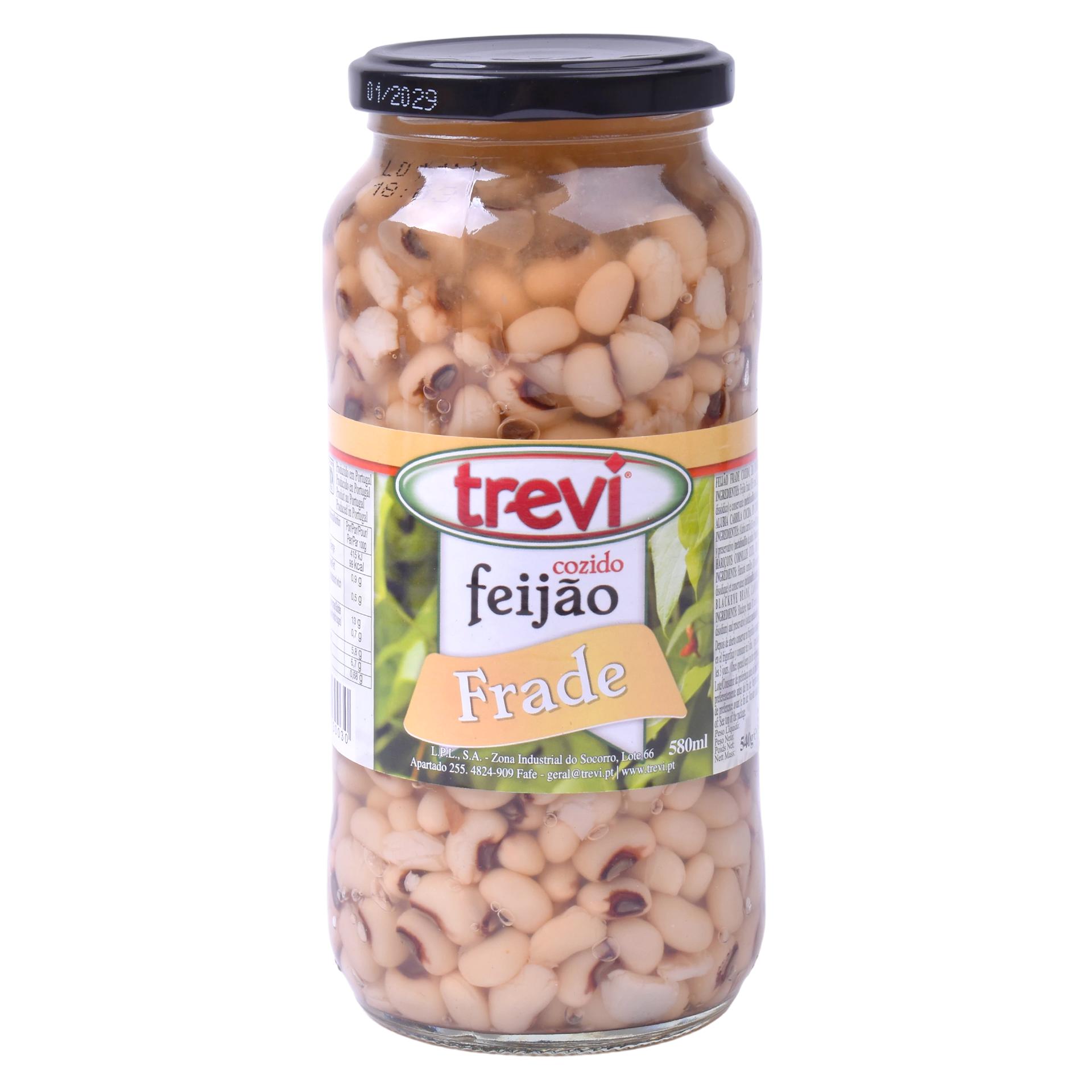 FEIJAO FRADE COZIDO TREVI 540G FEIJAO FRADE COZIDO TREVI 540G