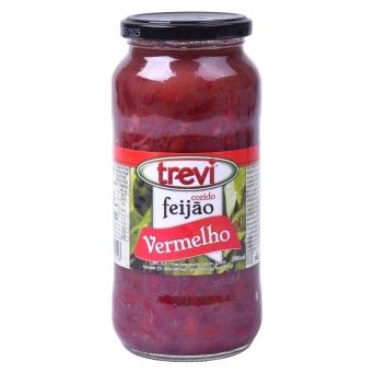 FEIJAO VERMELHO COZIDO TREVI 540G