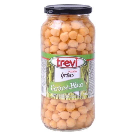 GRAO BICO COZIDO TREVI 540G GRAO BICO COZIDO TREVI 540G