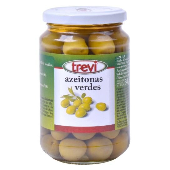 AZEITONA VERDE FRASCO TREVI 340GR