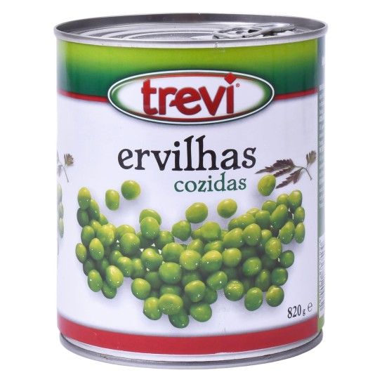 ERVILHAS COZIDAS 820G TREVI