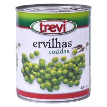 ERVILHAS COZIDAS 820G TREVI