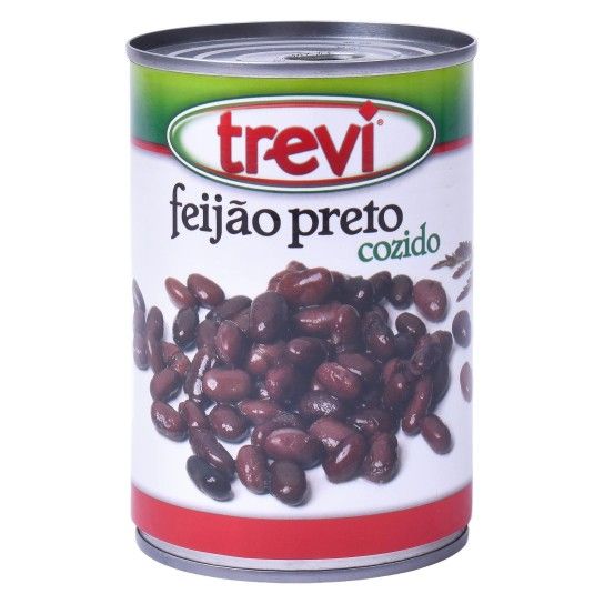 FEIJAO PRETO COZIDO 420G TREVI FEIJAO PRETO COZIDO 420G TREVI