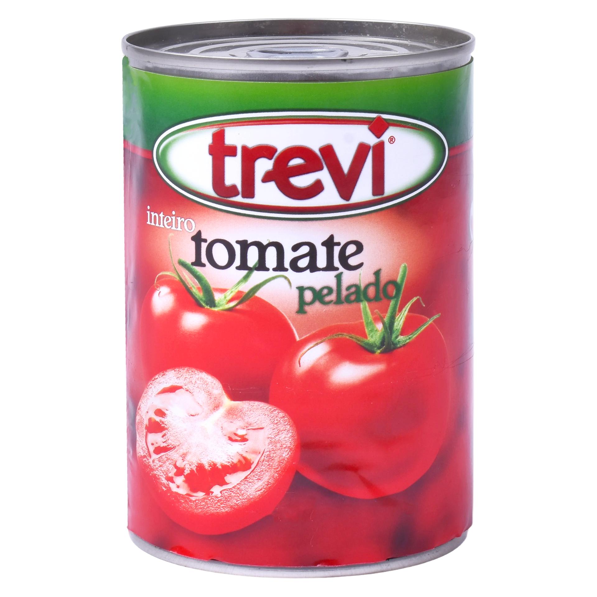 TOMATE PELADO TREVI 390GR TOMATE PELADO TREVI 390GR