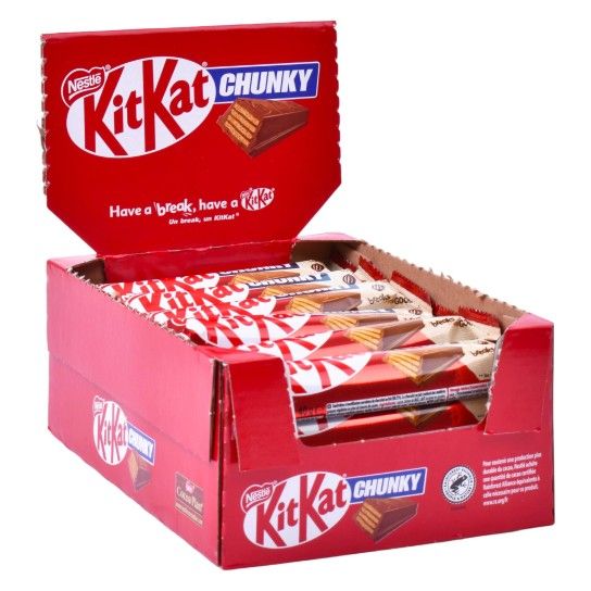 KIT KAT CHUNKY CHOCO LEITE 24X40G
