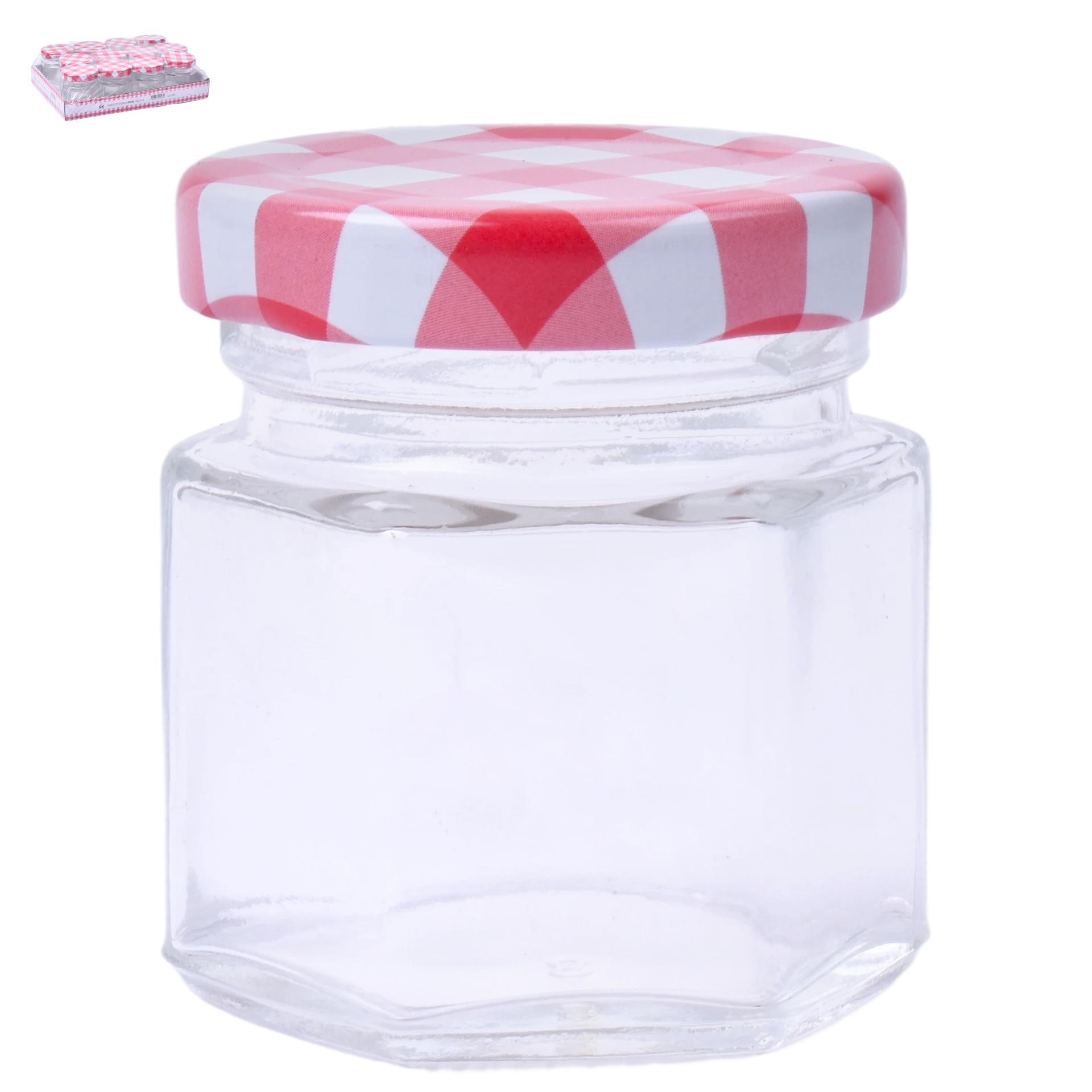 FRASCO VIDRO HEX 45ML 422-03 CX96 FRASCO VIDRO HEX 45ML 422-03 CX96