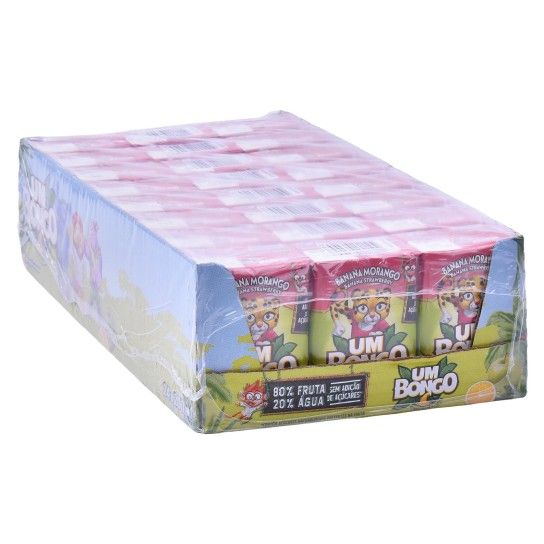 SUMO BONGO BANANA/MORANGO 8X3X200ML CX24 SUMO BONGO BANANA/MORANGO 8X3X200ML CX24