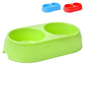 COMEDOURO DUPLO GRANDE 32X18X7 140548