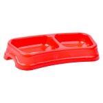 COMEDOURO DUPLO PEQ 24X12X4 140550
