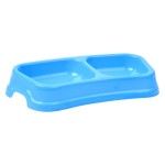COMEDOURO DUPLO PEQ 24X12X4 140550