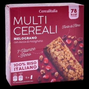 BARRA CEREAIS 6UNX21G MELOGRANO