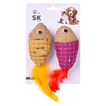 BRINQUEDO P/GATO 2PC SKPA-837-690 CX48