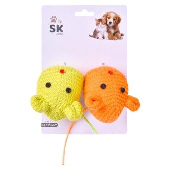 BRINQUEDO P/ANIMAL 2PC SKPA 837-623 CX96