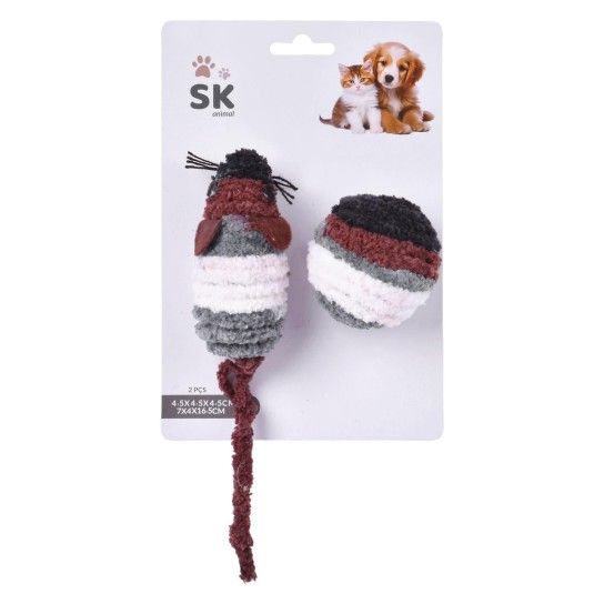 BRINQUEDO P/GATO 2PC SKPA 837-625 CX72 BRINQUEDO P/GATO 2PC SKPA 837-625 CX72