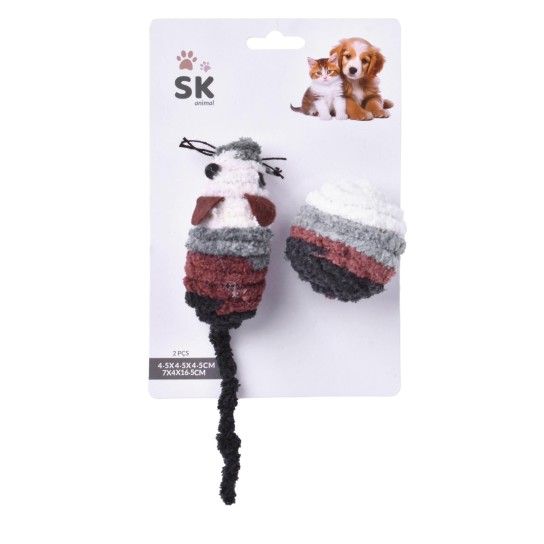 BRINQUEDO P/GATO 2PC SKPA 837-625 CX72 BRINQUEDO P/GATO 2PC SKPA 837-625 CX72