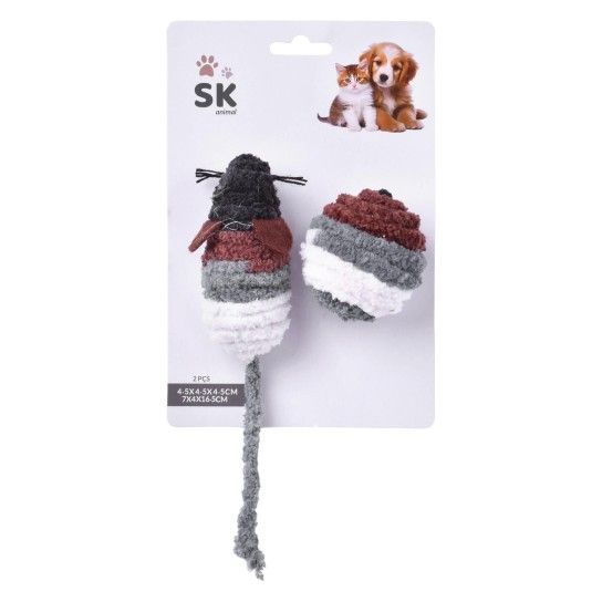 BRINQUEDO P/GATO 2PC SKPA 837-625 CX72 BRINQUEDO P/GATO 2PC SKPA 837-625 CX72