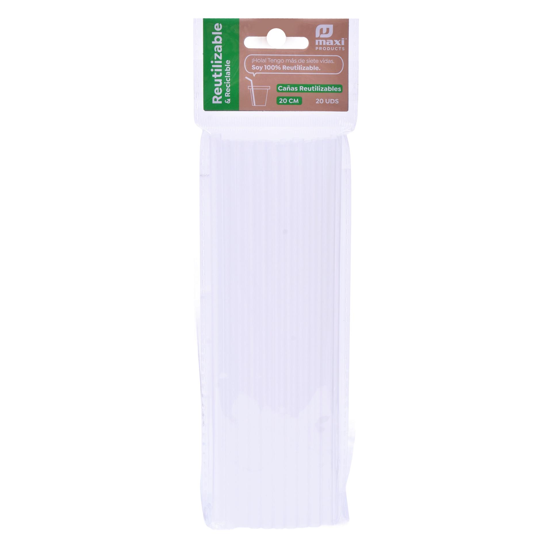 PALHINHA REUT. TRANSPARENTE 20CM 20UN CX32 PALHINHA REUT. TRANSPARENTE 20CM 20UN CX32
