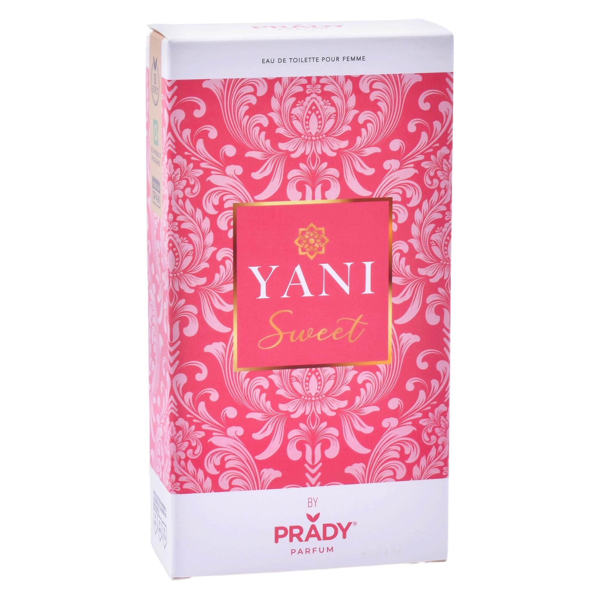 COLONIA YANI SWEET FEMME 100ML CX24 COLONIA YANI SWEET FEMME 100ML CX24