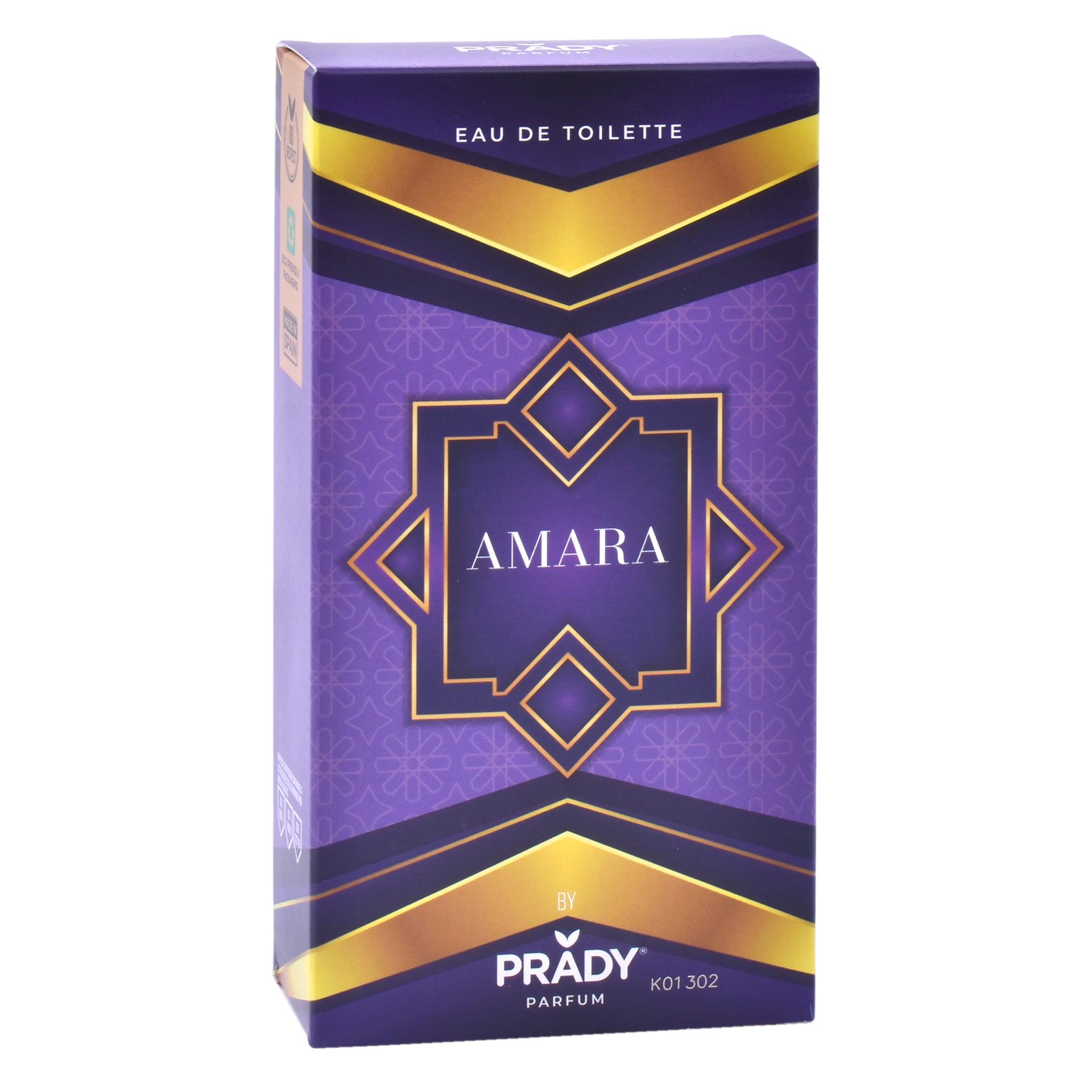 EAU DE TOILETTE AMARA UNISEX 100ML CX24 EAU DE TOILETTE AMARA UNISEX 100ML CX24