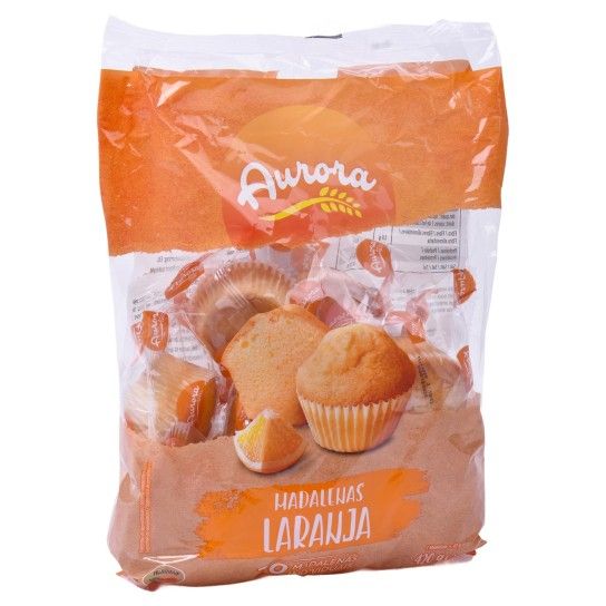 MADALENAS LARANJA AURORA 10UN 420GR MADALENAS LARANJA AURORA 10UN 420GR