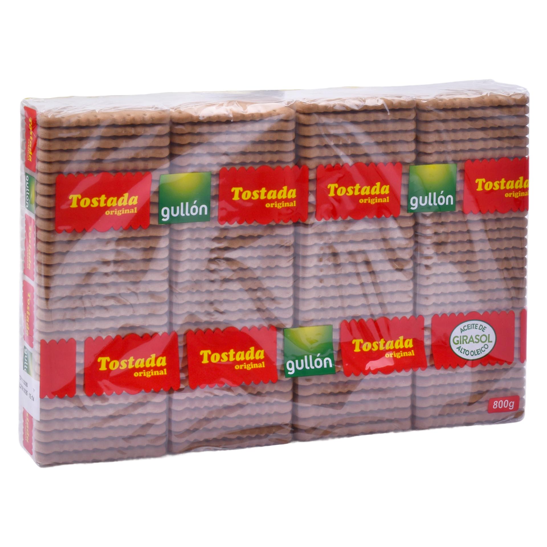 BOLACHA TOSTADA GULLON 800GR BOLACHA TOSTADA GULLON 800GR