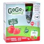 GOGO PURE FRUTA MAÇA/MORANGO 4X90G GOGO PURE FRUTA MAÇA/MORANGO 4X90G