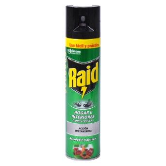 RAID INSETICIDA INTERIORES 400ML