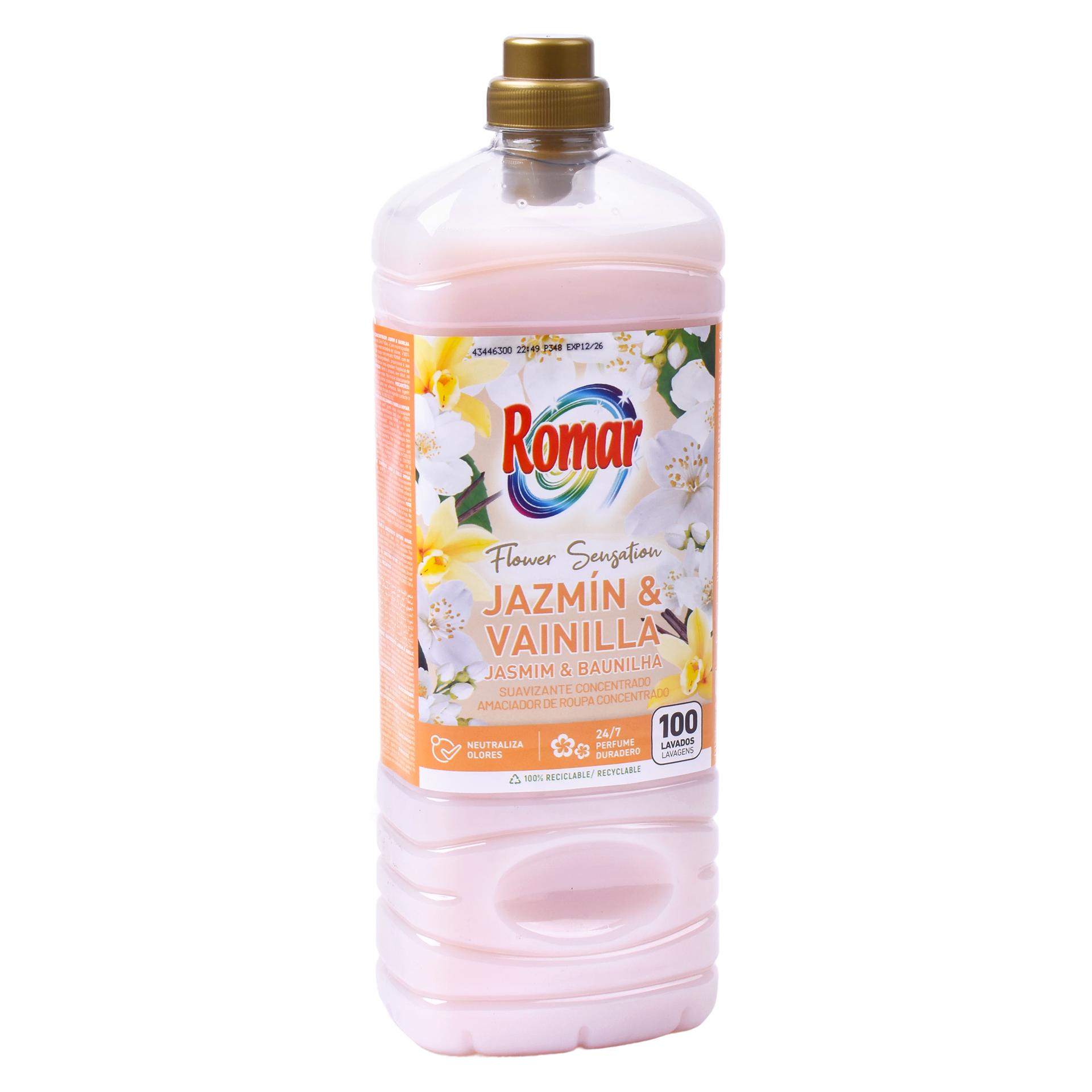 AMACIADOR ROMAR JASMIN & BAUNILHA 2L AMACIADOR ROMAR JASMIN & BAUNILHA 2L