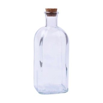 GARRAFA VIDRO 750ML TAMPA CORTIA
