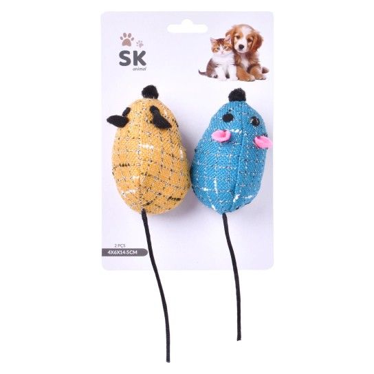 BRINQUEDO P/GATO 2PC SKPA 837-626 CX48