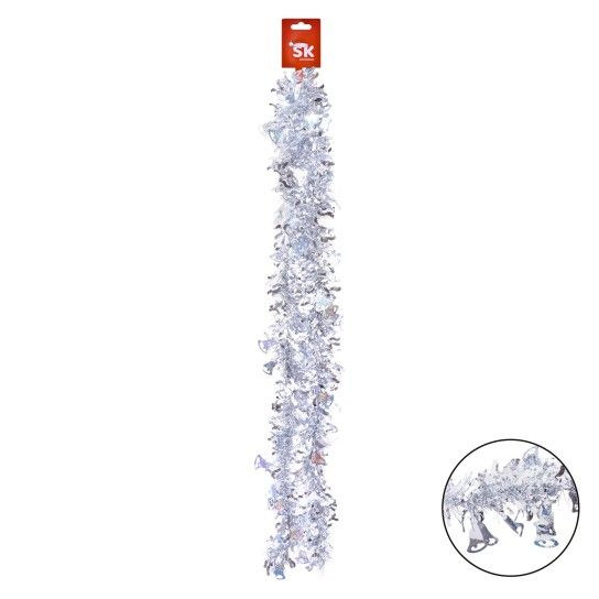 FESTAO NATAL 2 MTS PRATA 1258-205-02 CX60 FESTAO NATAL 2 MTS PRATA 1258-205-02 CX60