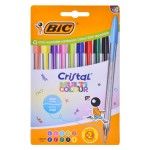 CONJ 10 CANTEAS BIC CRISTAL MULTI CONJ 10 CANTEAS BIC CRISTAL MULTI