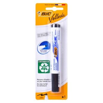 MARCADOR BIC VELLEDA PRETO ECO