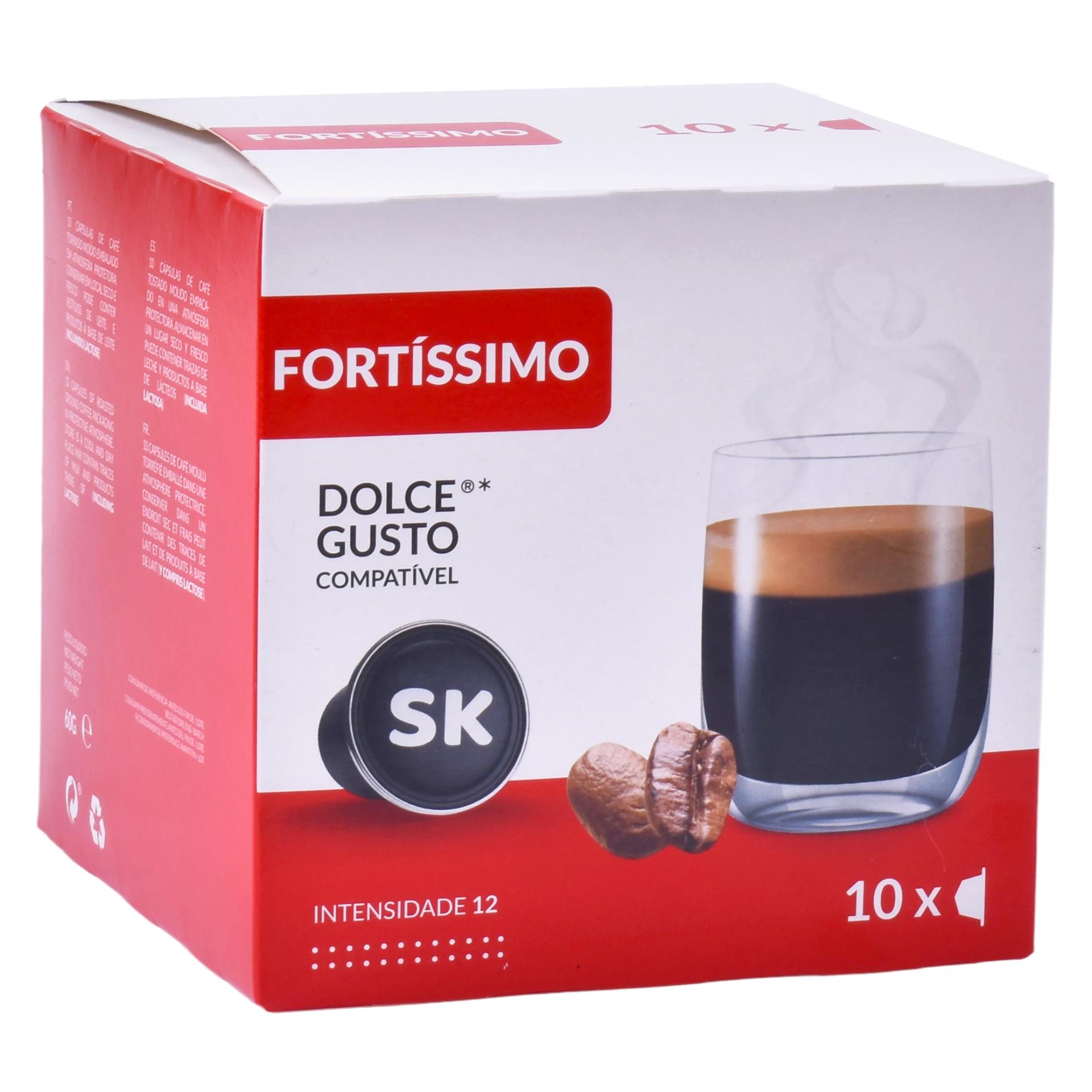 CAPSULAS CAFE SK FORTISSIMO 10UN CAPSULAS CAFE SK FORTISSIMO 10UN