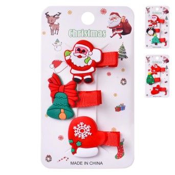 GANCHOS NATAL CABELO 3UN SK 207-194 CX360