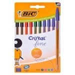 CANETAS BIC CRISTAL FINE 10UN