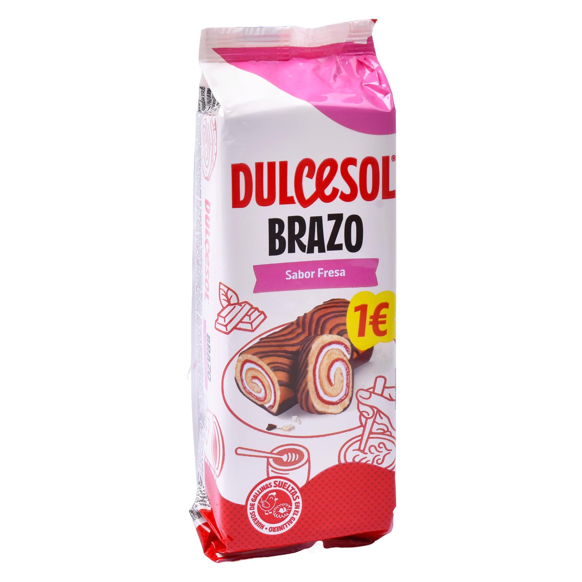 DULCESOL BRAZO MORANGO 135G PV1 DULCESOL BRAZO MORANGO 135G PV1