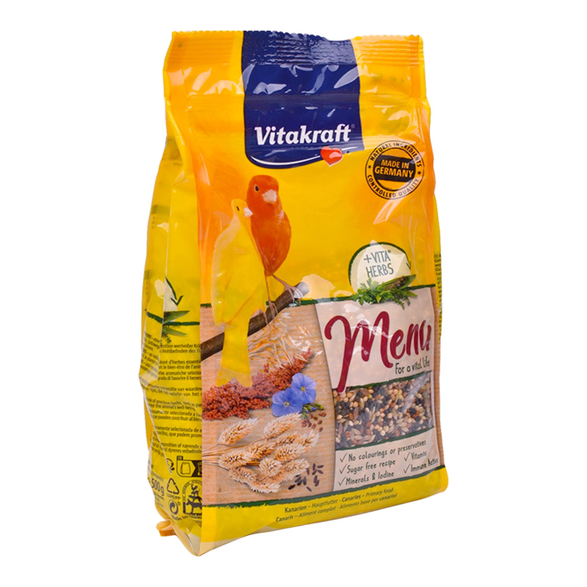 VITAKRAFT MENU CANARIOS 500GR VITAKRAFT MENU CANARIOS 500GR