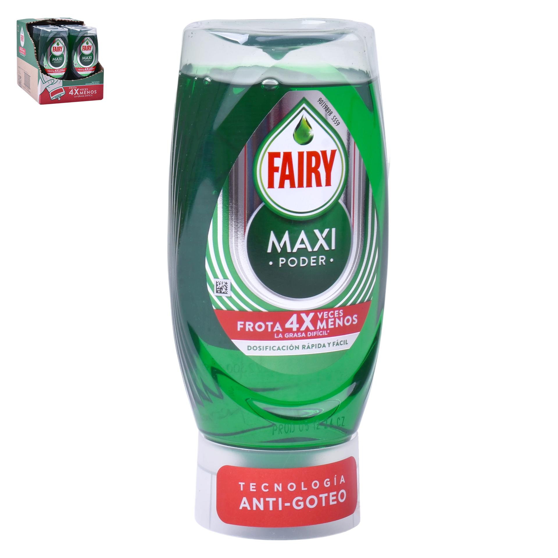 LAVA LOIÇA FAIRY MAXI PODER 370ML LAVA LOIÇA FAIRY MAXI PODER 370ML