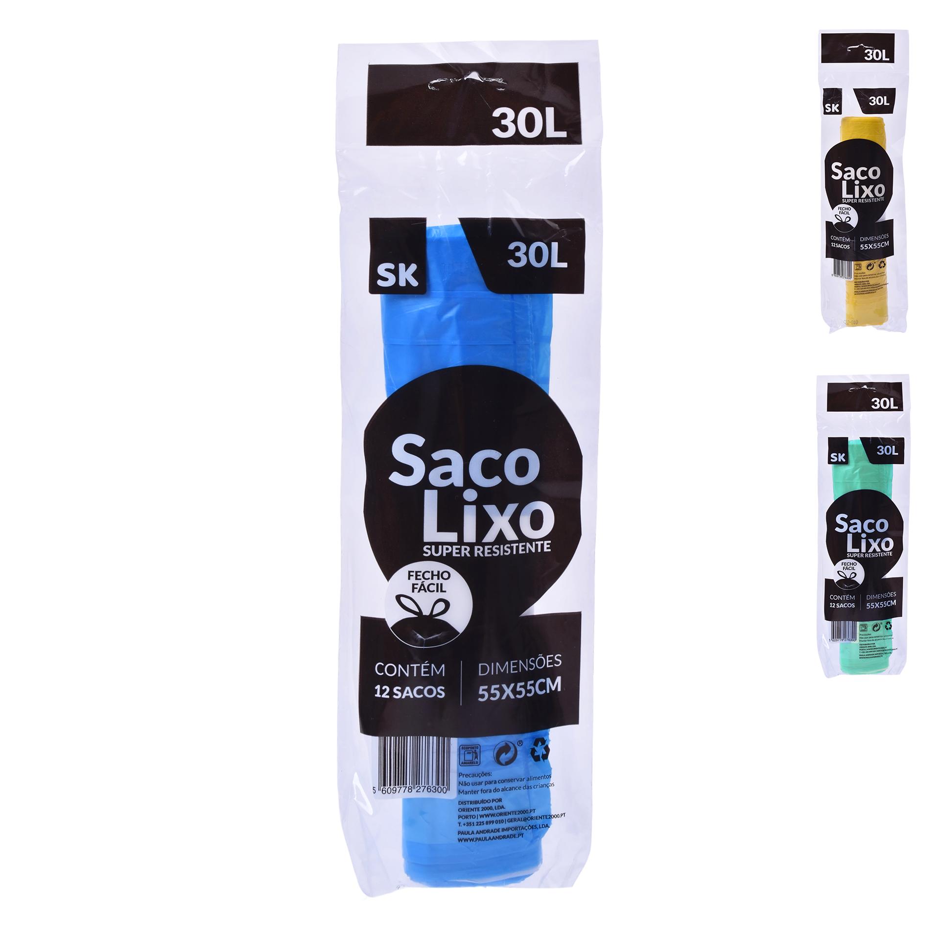 SACOS LIXO 55X55 30L SACOS LIXO 55X55 30L