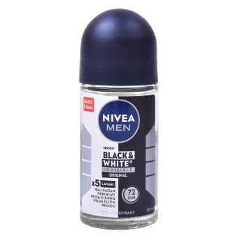 NIVEA DEO ROLL ON BLACK&WHITE 50ML CX24