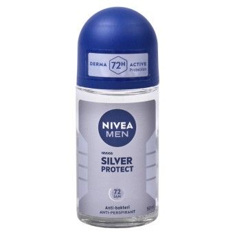 NIVEA DEO ROLL ON SILVER PROT 50ML CX24