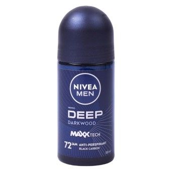 NIVEA DEO ROLL ON DEEP DARKWOOD 50ML