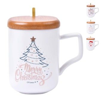 CANECA MUG C/TAMPA 390ML SK 2997-201 CX48