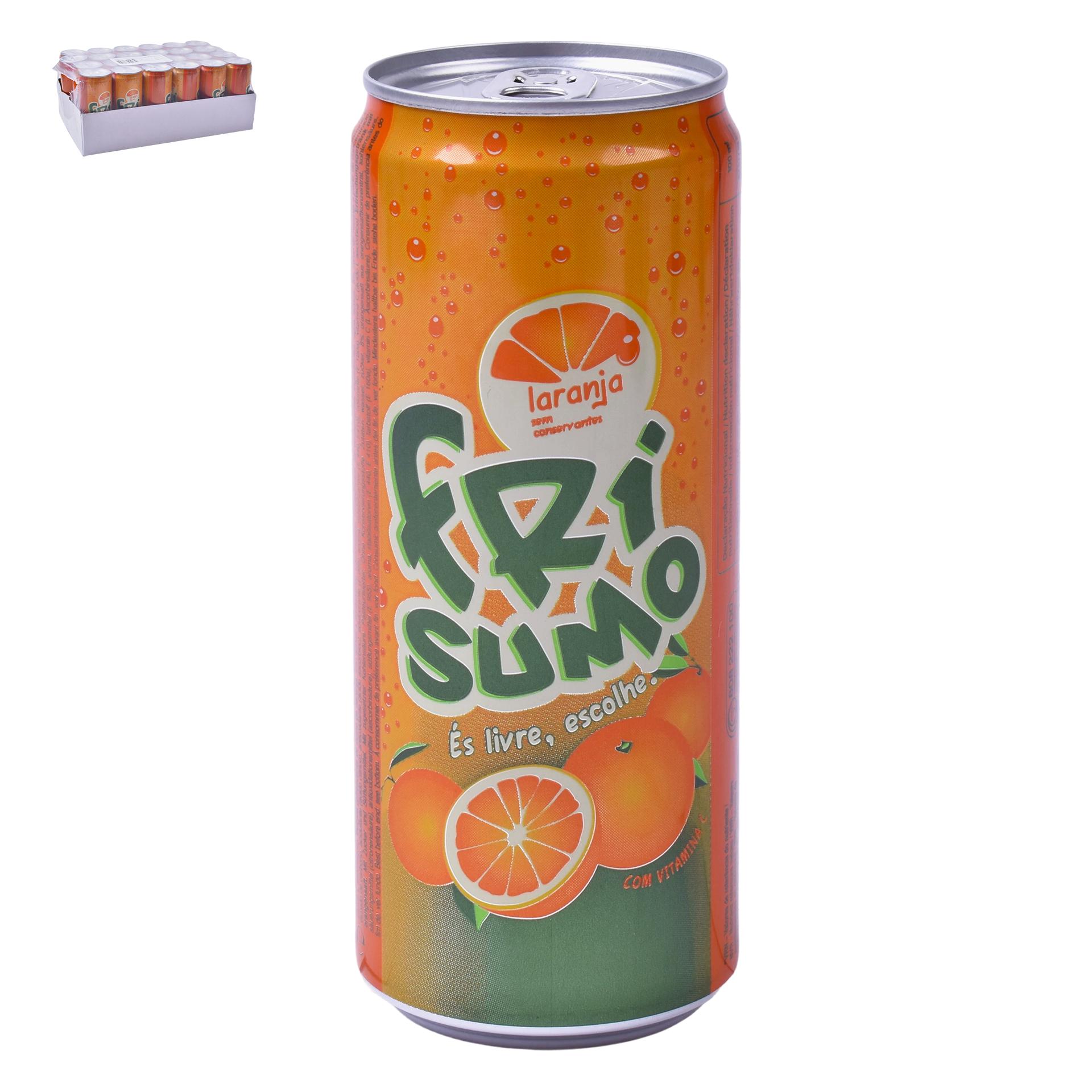 FRISUMO LARANJA LATA 28X0,33L FRISUMO LARANJA LATA 28X0,33L