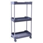 ESTANTE 3 PISOS C/RODA 71X40CM LV-403 CX8