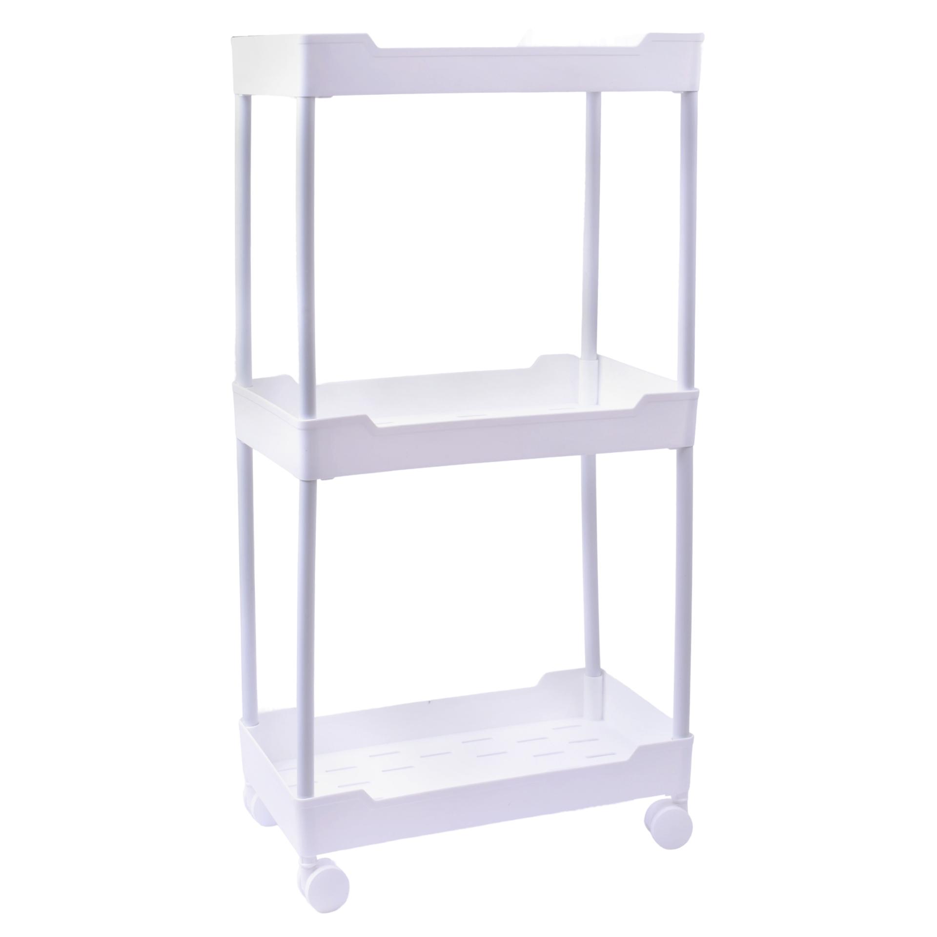 ESTANTE 3 PISOS C/RODA 71X40CM LV-403 CX8 ESTANTE 3 PISOS C/RODA 71X40CM LV-403 CX8