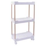 ESTANTE 3 PISOS C/RODA 71X40CM LV-413 CX8