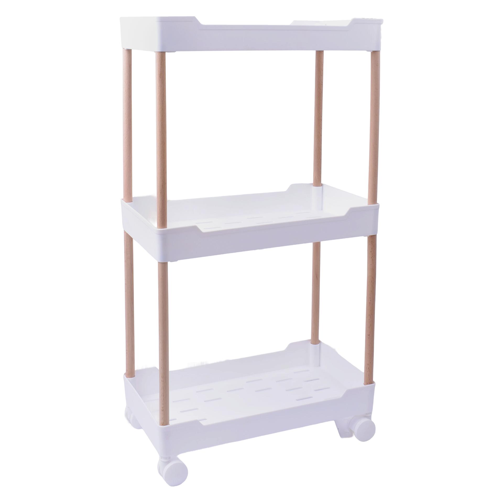 ESTANTE 3 PISOS C/RODA 71X40CM LV-413 CX8 ESTANTE 3 PISOS C/RODA 71X40CM LV-413 CX8