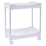 ESTANTE 2 PISOS C/RODA 38X40CM LV-402 CX12
